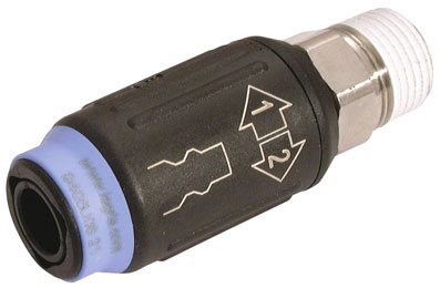 1/4" MALE BSPT COUPLING - LE-9405U06 13